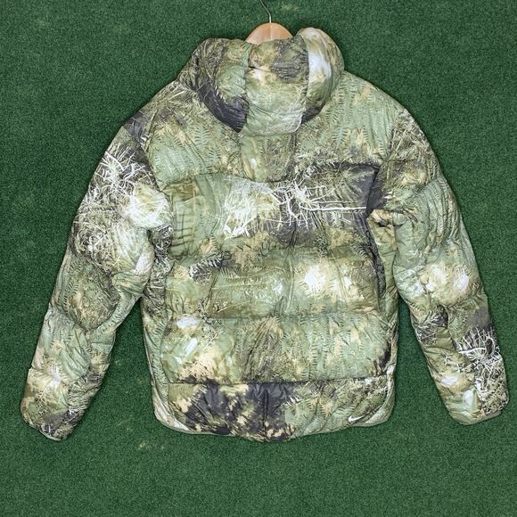 Sz S Nike ACG Lunar Lake Therma Fit ADV Puffer Jacket Oil Green FB8121-386 - Picture 12 of 13